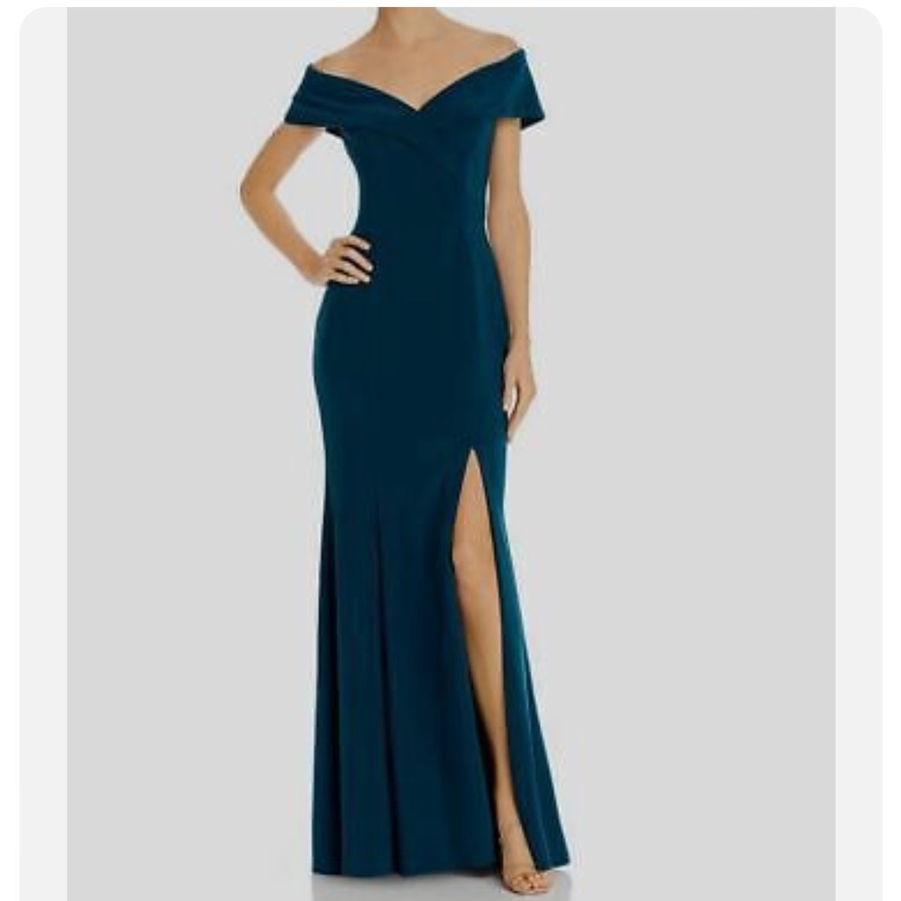 Bloomingdales Aqua Gown